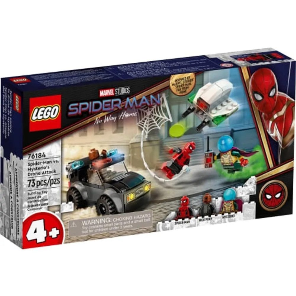 NEW Lego Marvel Spider-Man vs. Mysterio’s Drone Attack Kids Toy Set 6332650